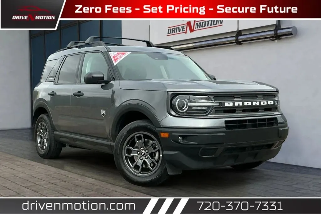 Gray 2021 Ford Bronco Sport Big Bend Sport Utility 4D for sale in Thornton, CO