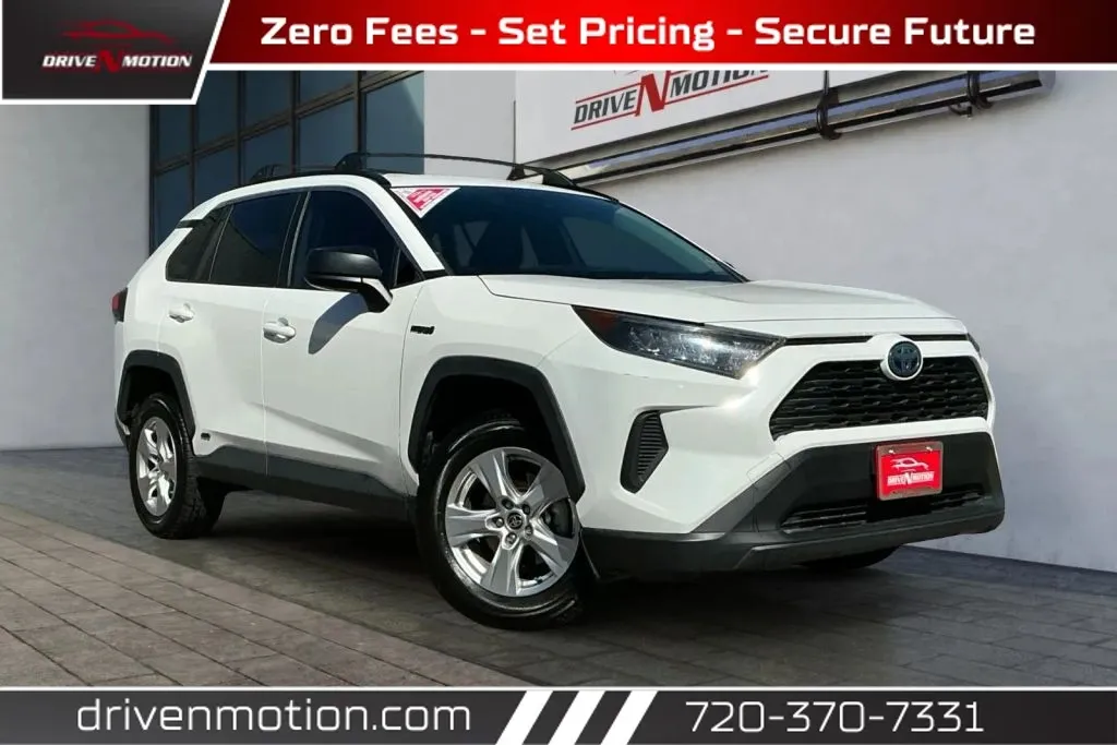 Gray 2020 Toyota RAV4 Hybrid LE Sport Utility 4D for sale in Thornton, CO