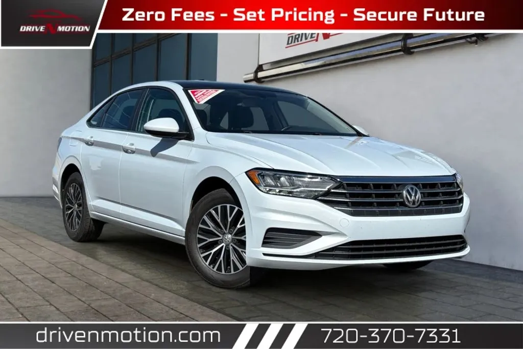 White 2019 Volkswagen Jetta 1.4T SE Sedan 4D for sale in Thornton, CO