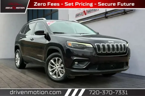 Black 2021 Jeep Cherokee Latitude Plus Sport Utility 4D for sale in Thornton, CO