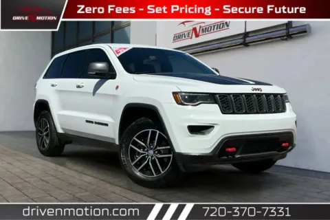 White 2018 Jeep Grand Cherokee Trailhawk Sport Utility 4D for sale in Thornton, CO