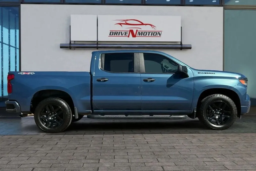 Another view of 2024 Chevrolet Silverado 1500 Crew Cab Custom Pickup 4D 5 3/4 ft for sale in Thornton, CO at Drive N-Motion Thornton