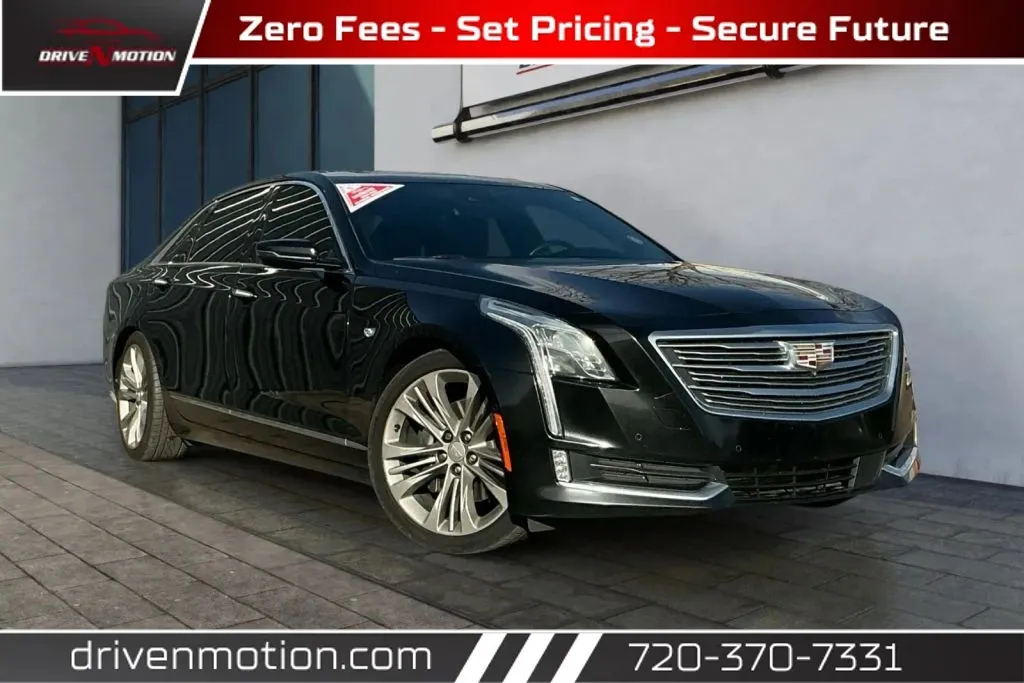 Black 2017 Cadillac CT6 3.0 Twin Turbo Platinum Sedan 4D for sale in Thornton, CO