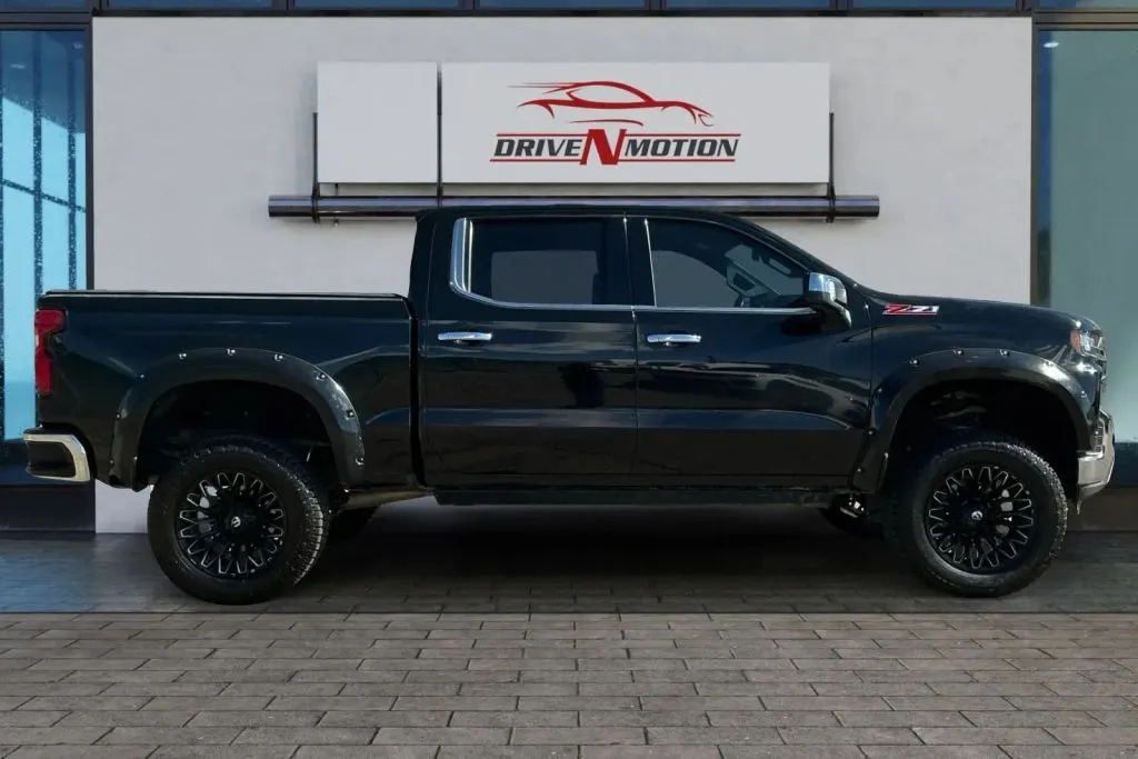 Another view of 2021 Chevrolet Silverado 1500 Crew Cab LTZ Pickup 4D 5 3/4 ft for sale in Thornton, CO at Drive N-Motion Thornton