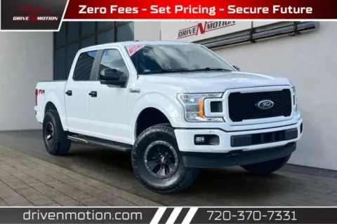 White 2019 Ford F-150 SuperCrew Cab XL Pickup 4D 5 1/2 ft for sale in Thornton, CO
