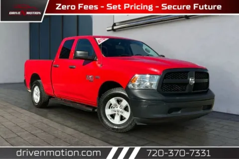 Red 2022 Ram 1500 Classic Quad Cab Tradesman Pickup 4D 6 1/3 ft for sale in Thornton, CO