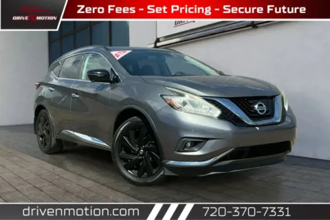 Gray 2017 Nissan Murano Platinum (2017.5) Sport Utility 4D for sale in Thornton, CO