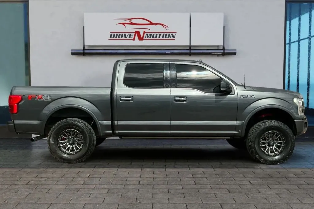 Another view of 2018 Ford F-150 SuperCrew Cab Platinum Pickup 4D 5 1/2 ft for sale in Thornton, CO at Drive N-Motion Thornton