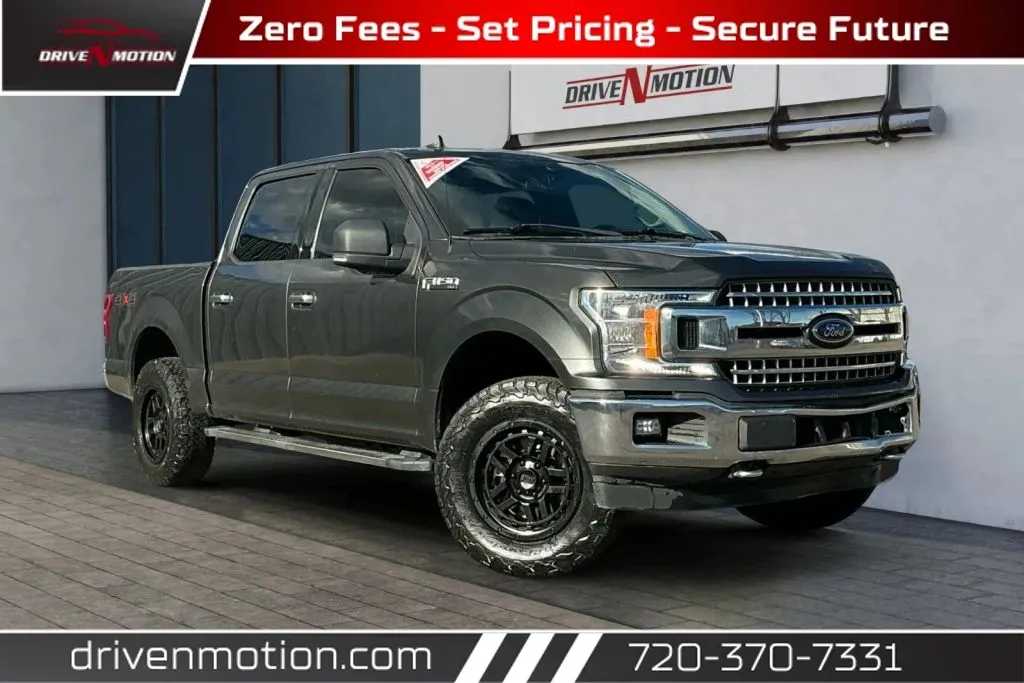 Gray 2019 Ford F-150 SuperCrew Cab XLT Pickup 4D 5 1/2 ft for sale in Thornton, CO