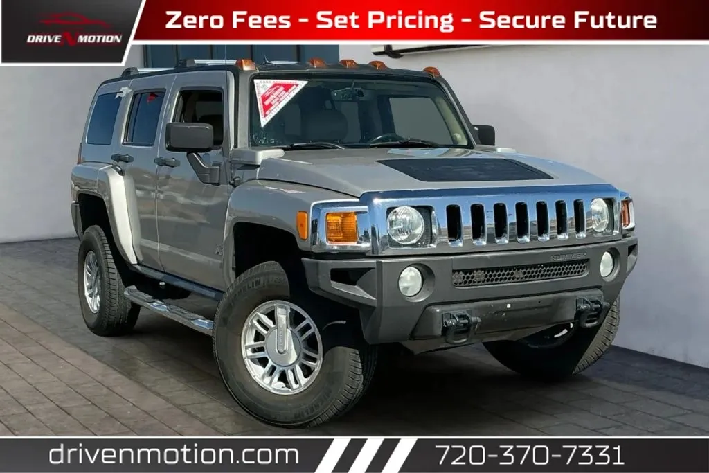 Silver 2007 HUMMER H3 Sport Utility 4D for sale in Thornton, CO