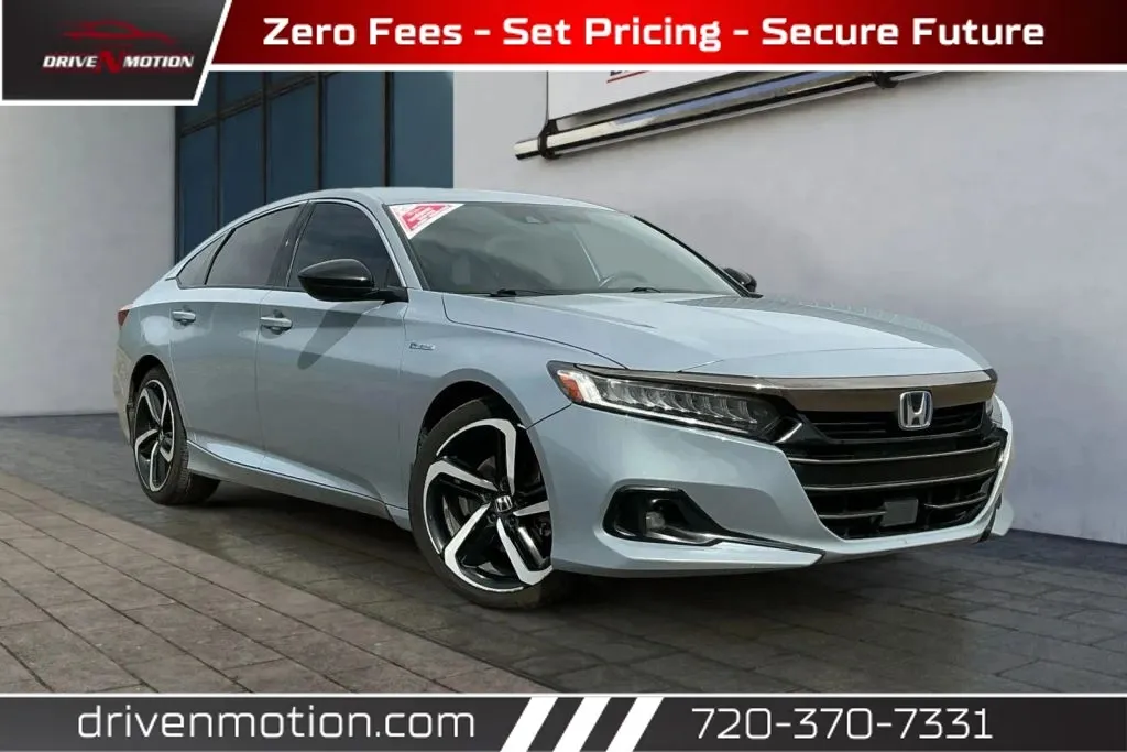 Gray 2022 Honda Accord Hybrid Sport Sedan 4D for sale in Thornton, CO