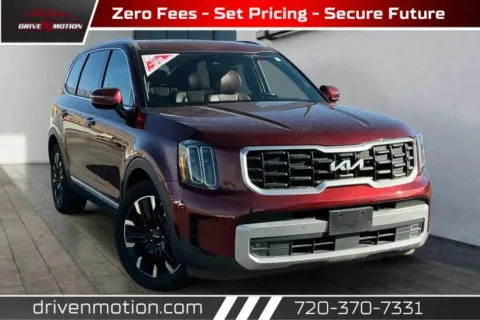 Red 2023 Kia Telluride SX Sport Utility 4D for sale in Thornton, CO