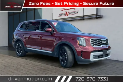 Red 2023 Kia Telluride SX Sport Utility 4D for sale in Thornton, CO