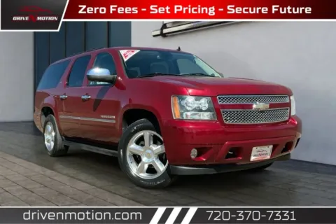Red 2011 Chevrolet Suburban 1500 LTZ Sport Utility 4D for sale in Thornton, CO