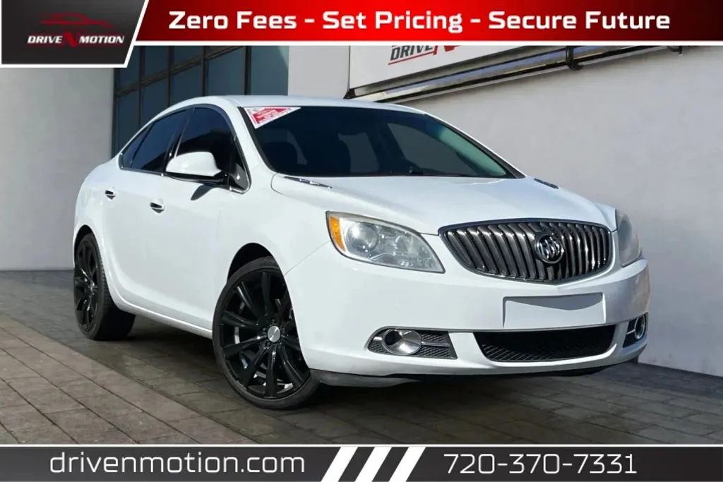 White 2016 Buick Verano Leather Group Sedan 4D for sale in Thornton, CO