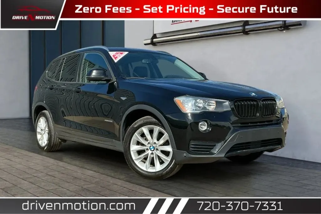 Black 2016 BMW X3 xDrive28i Sport Utility 4D for sale in Thornton, CO