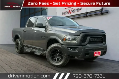Gray 2018 Ram 1500 Crew Cab Rebel Pickup 4D 5 1/2 ft for sale in Thornton, CO
