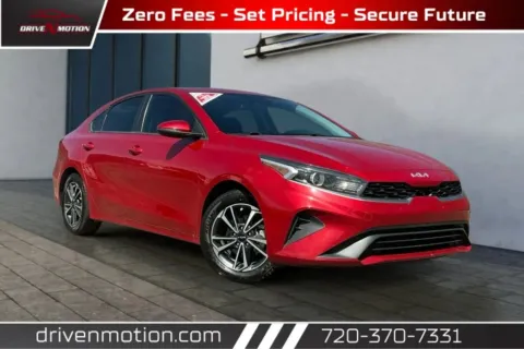 Red 2022 Kia Forte LXS Sedan 4D for sale in Thornton, CO