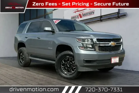 Gray 2019 Chevrolet Tahoe LT Sport Utility 4D for sale in Thornton, CO