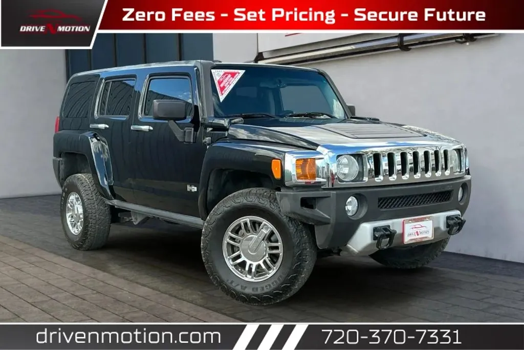 Black 2008 HUMMER H3 x Sport Utility 4D for sale in Thornton, CO