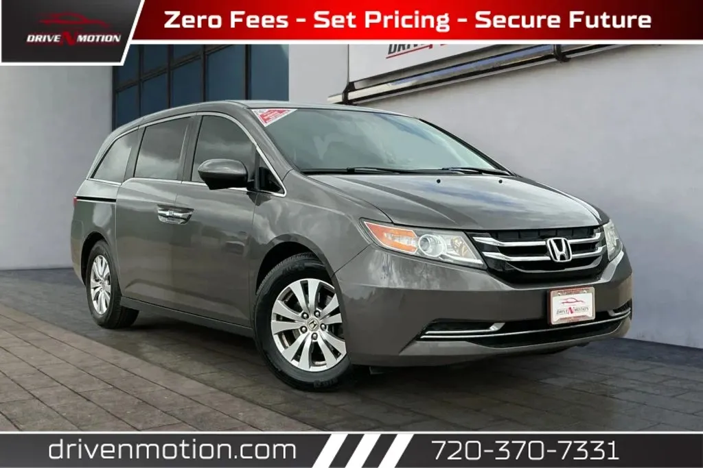 Gray 2016 Honda Odyssey SE Minivan 4D for sale in Thornton, CO