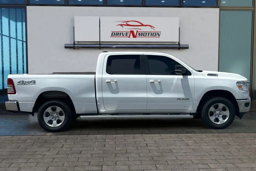 Another view of 2022 Ram 1500 Crew Cab Big Horn Pickup 4D 6 1/3 ft for sale in Thornton, CO at Drive N-Motion Thornton
