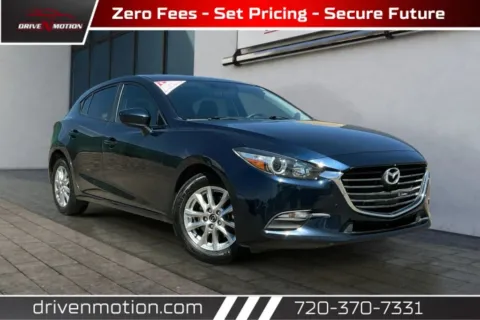 Blue 2017 MAZDA MAZDA3 Sport Hatchback 4D for sale in Thornton, CO