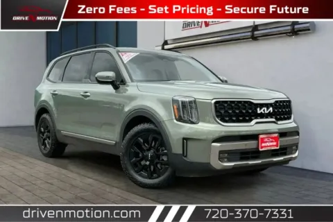 Green 2023 Kia Telluride SX X-Pro Sport Utility 4D for sale in Thornton, CO
