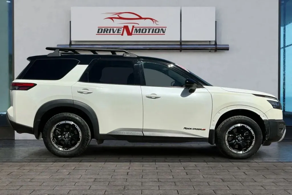 Another view of 2024 Nissan Pathfinder Rock Creek Sport Utility 4D for sale in Thornton, CO at Drive N-Motion Thornton