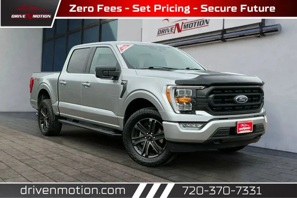Silver 2022 Ford F-150 SuperCrew Cab XLT Pickup 4D 5 1/2 ft for sale in Thornton, CO