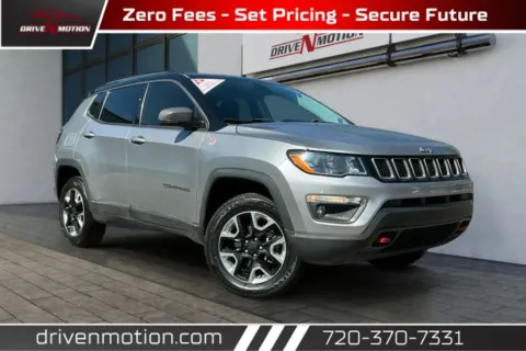 Silver 2018 Jeep Compass Trailhawk Sport Utility 4D for sale in Thornton, CO