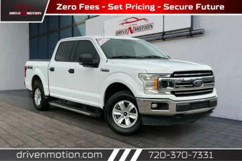White 2018 Ford F-150 SuperCrew Cab XLT Pickup 4D 5 1/2 ft for sale in Thornton, CO