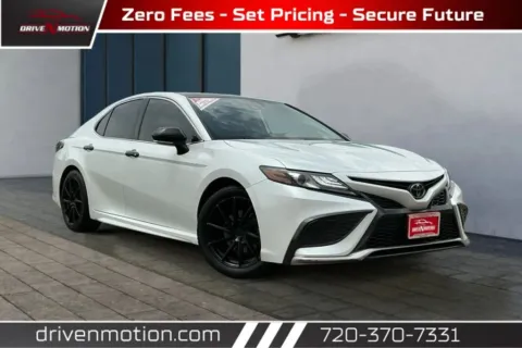 White 2022 Toyota Camry XSE Sedan 4D for sale in Thornton, CO