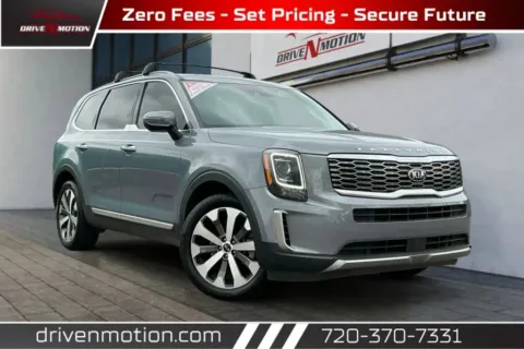 Silver 2021 Kia Telluride S Sport Utility 4D for sale in Thornton, CO