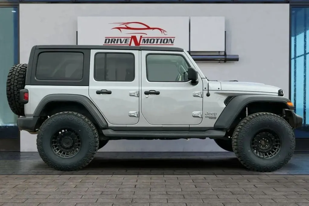 Another view of 2020 Jeep Wrangler Unlimited Sport S Sport Utility 4D for sale in Thornton, CO at Drive N-Motion Thornton