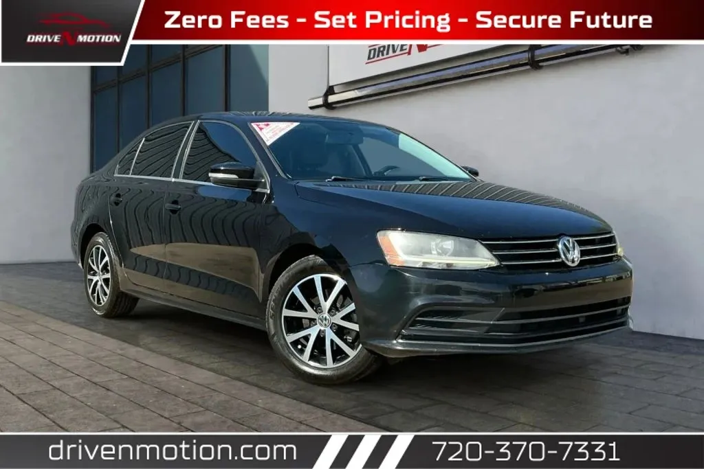 Black 2017 Volkswagen Jetta 1.4T SE Sedan 4D for sale in Thornton, CO