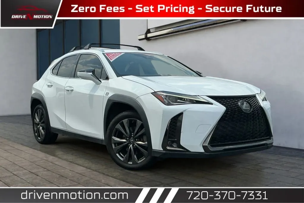 White 2019 Lexus UX 200 F SPORT SUV 4D for sale in Thornton, CO