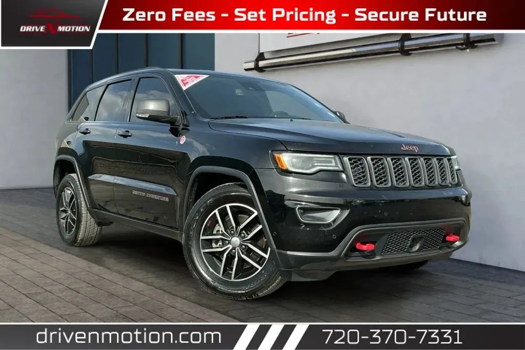 Black 2018 Jeep Grand Cherokee Trailhawk Sport Utility 4D for sale in Thornton, CO
