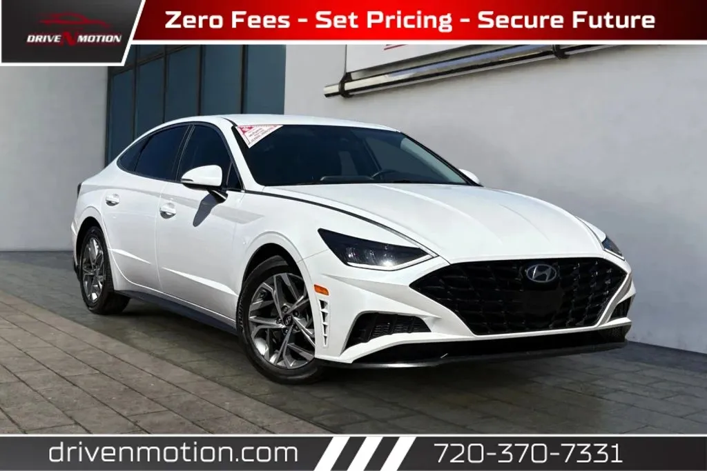 White 2022 Hyundai Sonata SEL Sedan 4D for sale in Thornton, CO