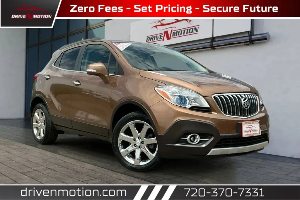 Brown 2016 Buick Encore Premium Sport Utility 4D for sale in Thornton, CO