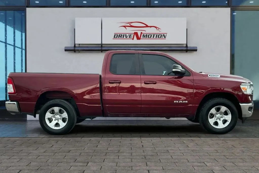 Another view of 2021 Ram 1500 Quad Cab Big Horn Pickup 4D 6 1/3 ft for sale in Thornton, CO at Drive N-Motion Thornton
