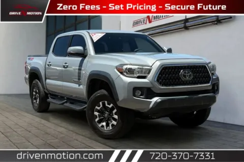Gray 2019 Toyota Tacoma Double Cab TRD Off-Road Pickup 4D 5 ft for sale in Thornton, CO