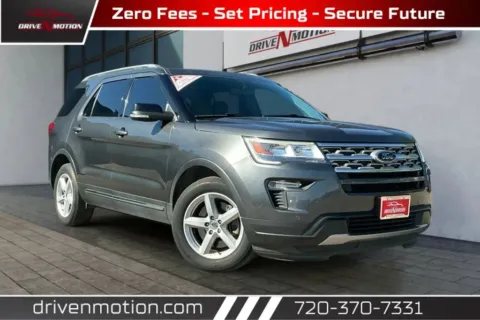 Gray 2018 Ford Explorer XLT Sport Utility 4D for sale in Thornton, CO