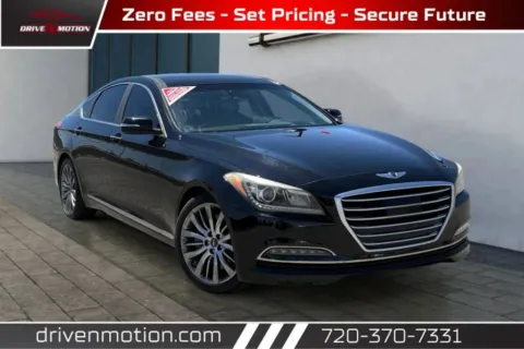 Black 2015 Hyundai Genesis 5.0 Sedan 4D for sale in Thornton, CO