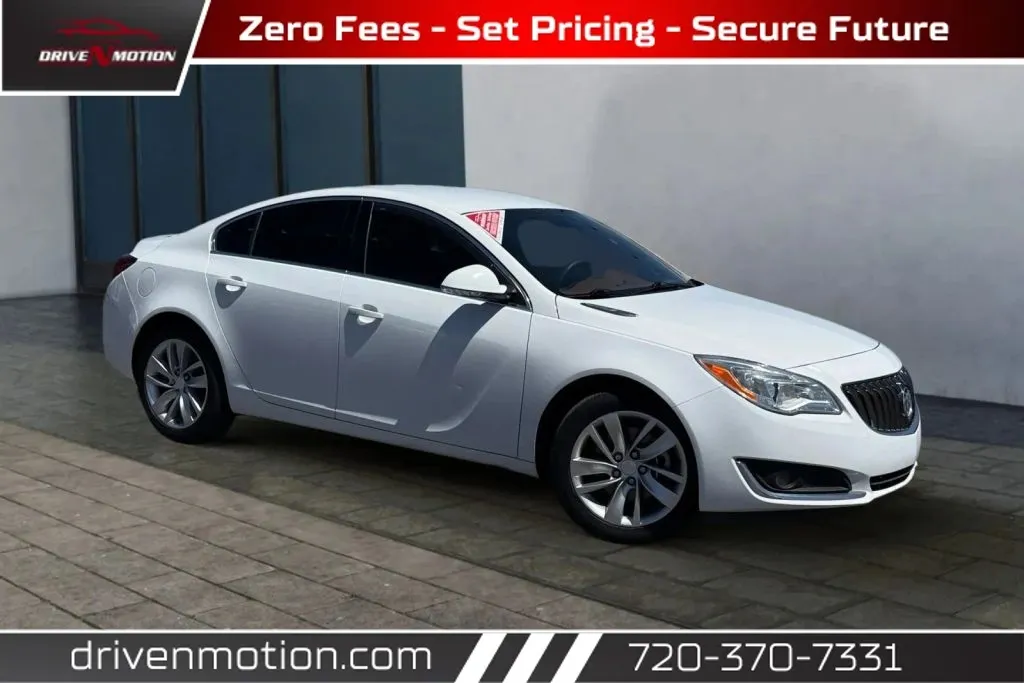 White 2016 Buick Regal Sedan 4D for sale in Thornton, CO
