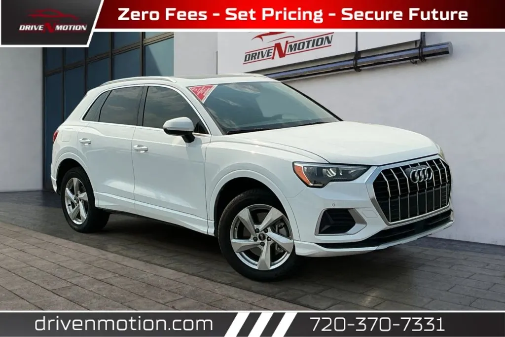 White 2021 Audi Q3 40 TFSI Premium Sport Utility 4D for sale in Thornton, CO