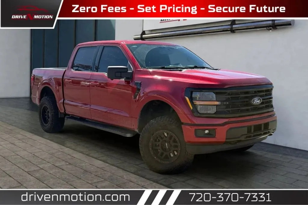 Red 2024 Ford F-150 SuperCrew Cab XLT Pickup 4D 5 1/2 ft for sale in Thornton, CO
