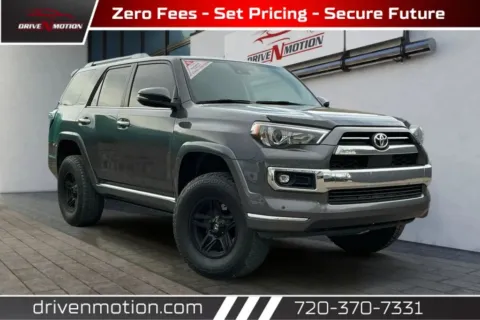 Gray 2021 Toyota 4Runner Limited Sport Utility 4D for sale in Thornton, CO