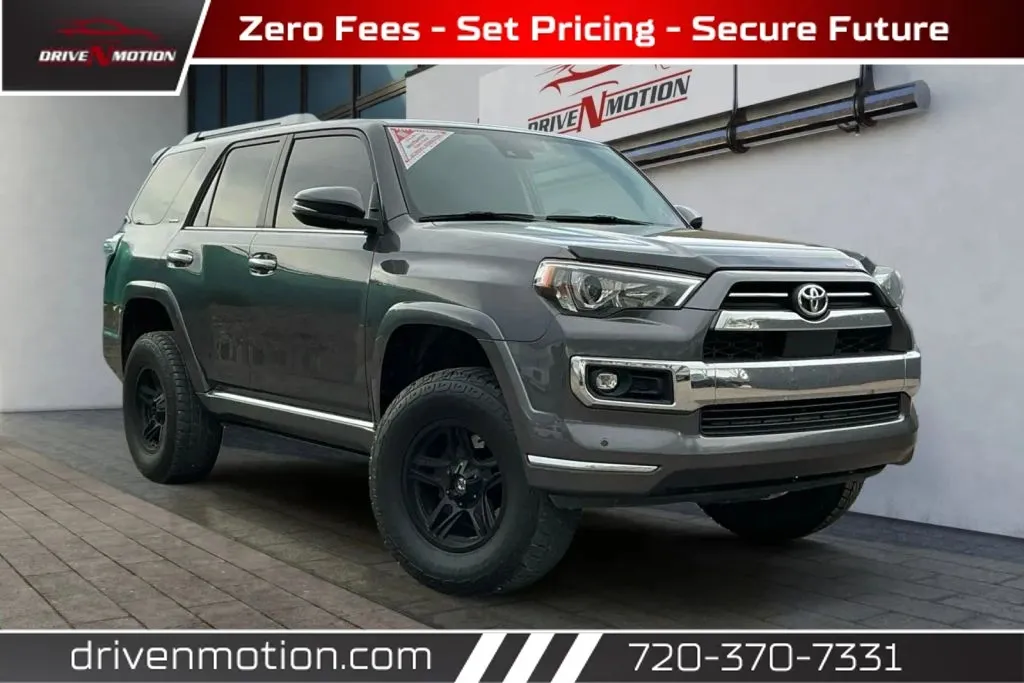 Gray 2021 Toyota 4Runner Limited Sport Utility 4D for sale in Thornton, CO