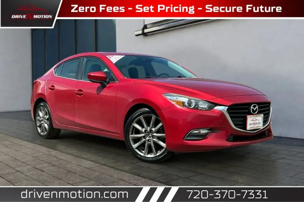 Red 2018 MAZDA MAZDA3 Touring Sedan 4D for sale in Thornton, CO